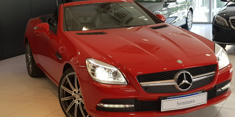 Mercedes-Benz SLK 250 vermelha 2012/2012